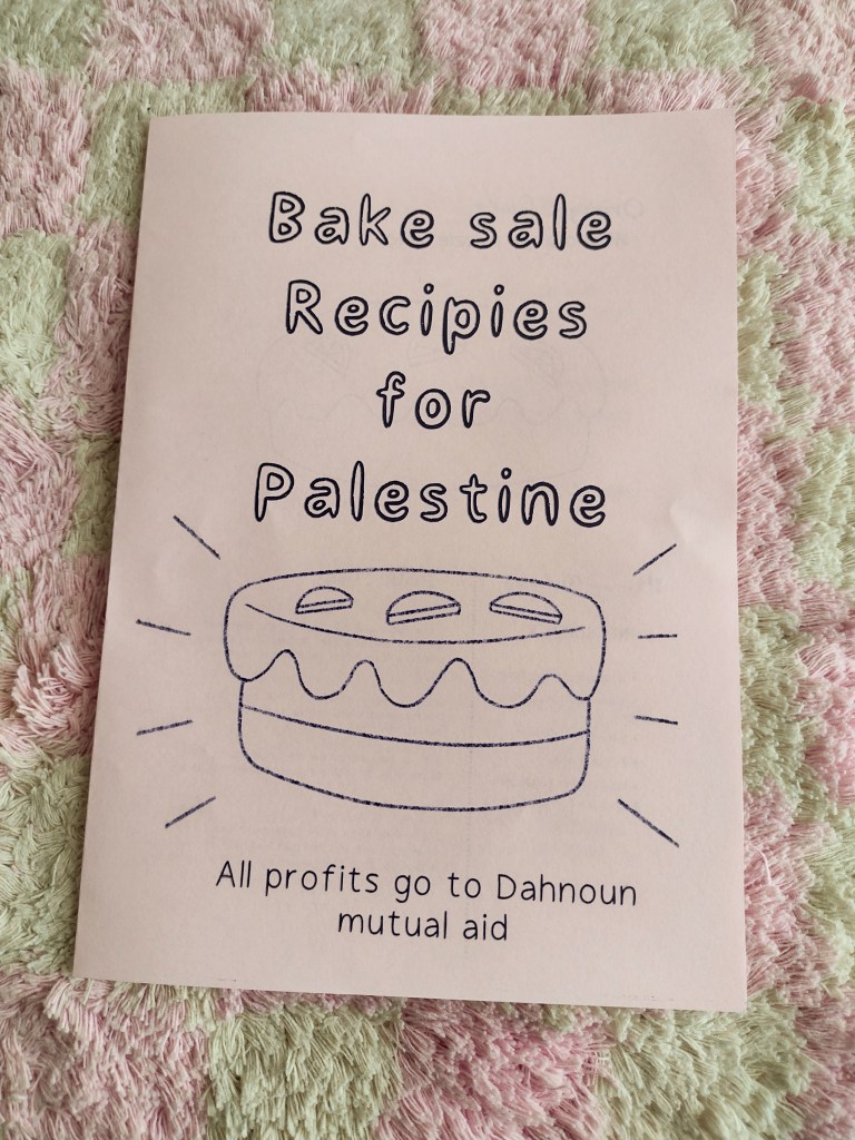 Bake sale recipes for Palestine (Digital Download)